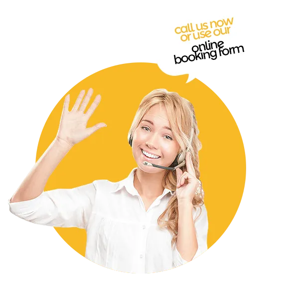 Call us and Book Online