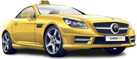 Yellow Taxi Car png